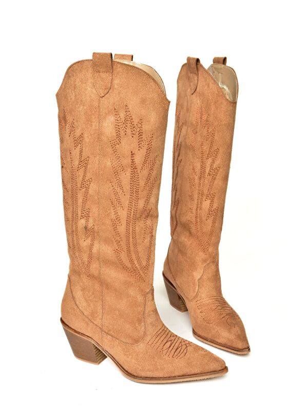 T2677652 Taba Kadın Çizme - Görsel 7