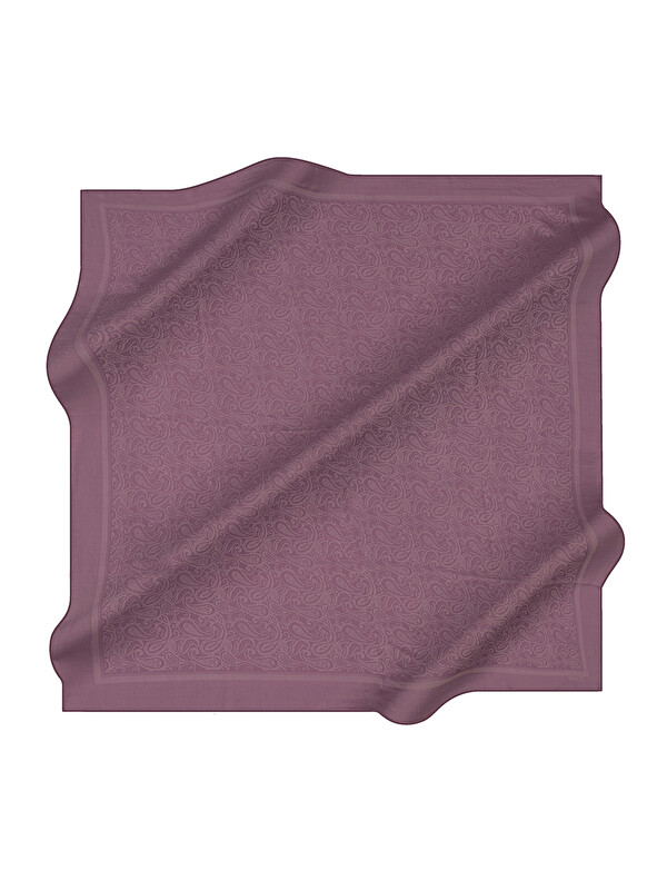 AKER Lila 100X100 Etnik Jakar Eşarp