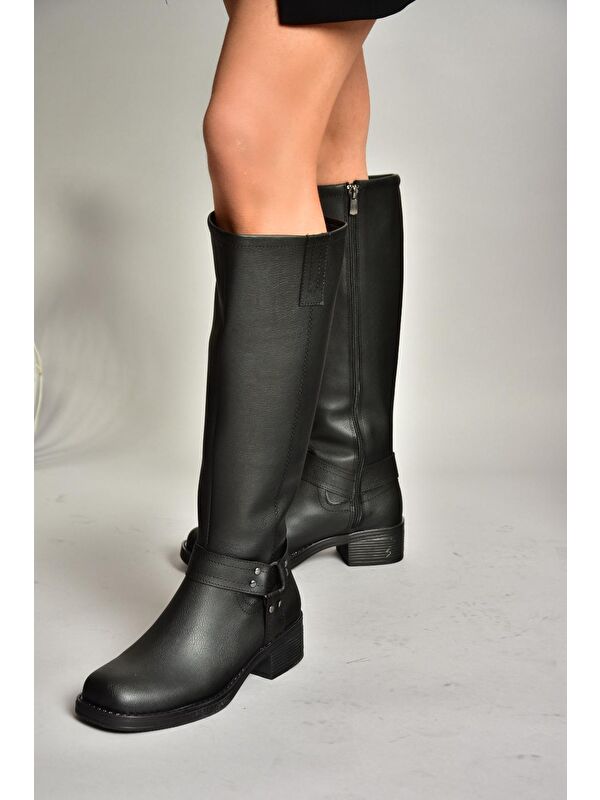 T4045500 Siyah Kadın Çizme - Görsel 3
