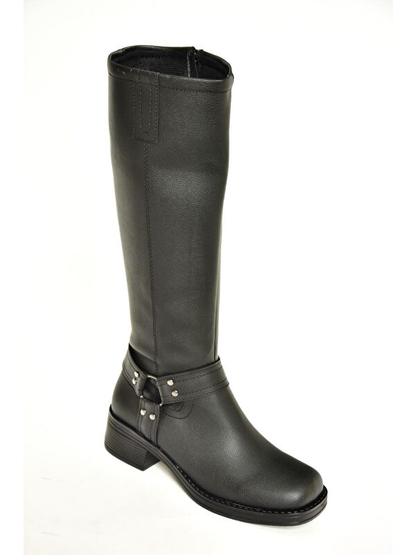 T4045500 Siyah Kadın Çizme - Görsel 7