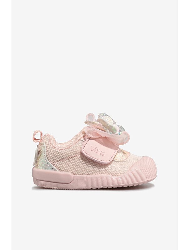 Vicco Sepira Tokalı Kız Bebek Pudra Sneaker