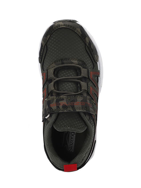 ELIPS Unisex Çocuk Sneaker Ayakkabı Haki Kamuflaj - Görsel 6