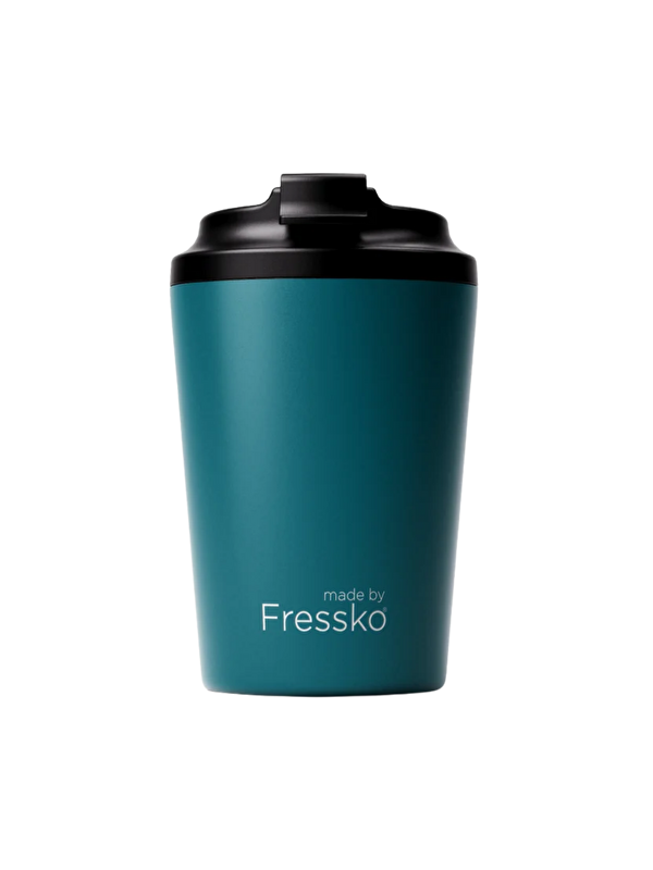 made by Fressko Camino İçi Seramik Çelik Kahve Bardağı Yalıtımlı Termal Kupa Mug 340 ml