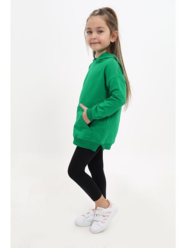 Toontoykids Kız Çocuk Nakışlı Taytlı Takım