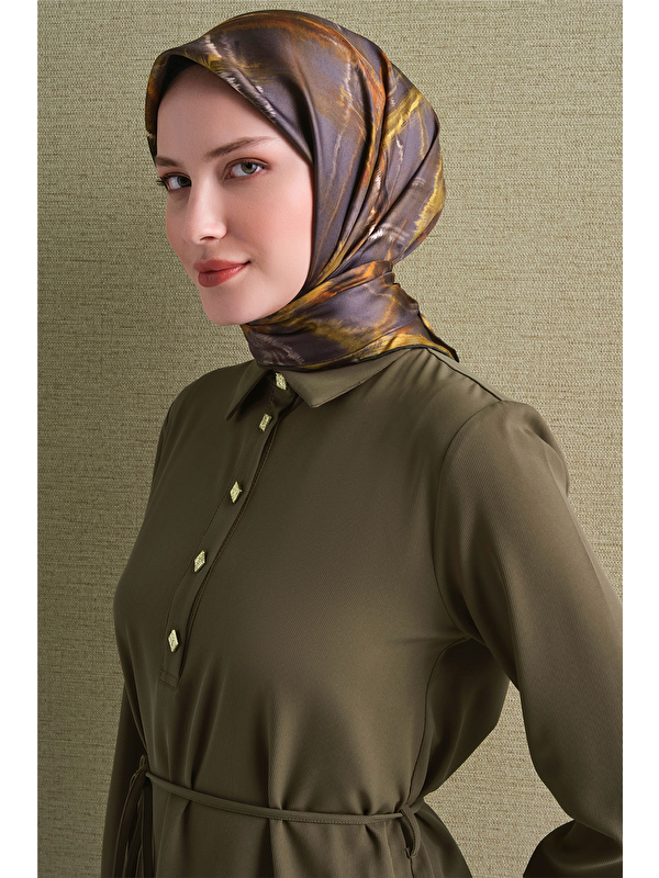 ARMİNE Saf İpek Twill Eşarp 9602D 32