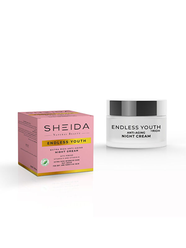 Sheida Endless Youth Yaşlanma Karşıtı Ekstra Zenginleştirilmiş Gece Kremi 50 ml - Kuru & Hassas Ciltler