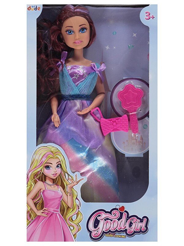 Seher Hediyelik Eşya Seher Oyuncak Oyuncak Bebek Seti 35 cm - Lila
