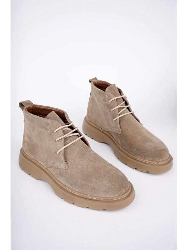 HENRY Bağcıklı Hakiki Deri Rahat Taban Erkek Chelsea Bot - Görsel 3