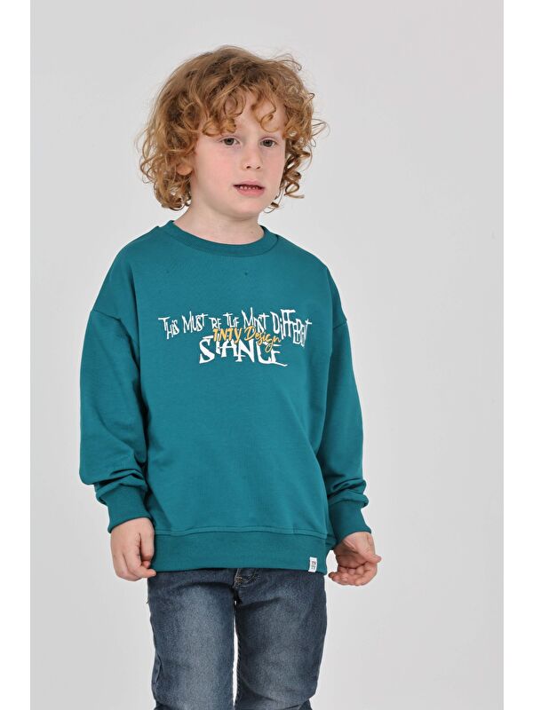 Toontoykids Erkek Çocuk Tnty Design Baskılı Sweatshirt