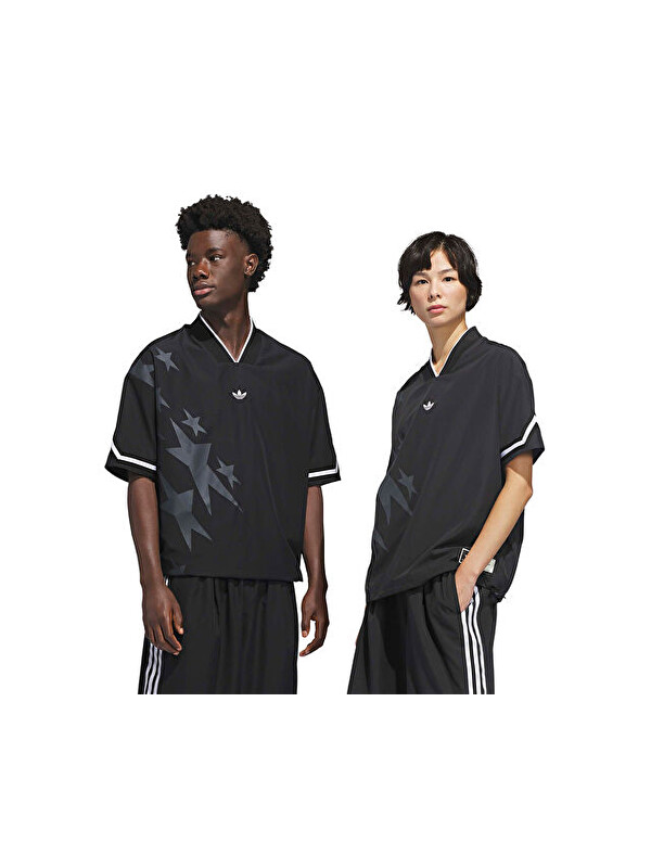 Adidas Wc Star Top Unisex Basketbol Tişörtü KC3569 Siyah
