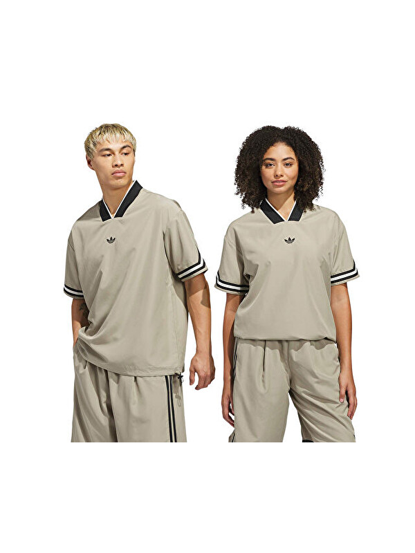Adidas Warm Up Top Unisex Basketbol Tişörtü KA9350 Haki
