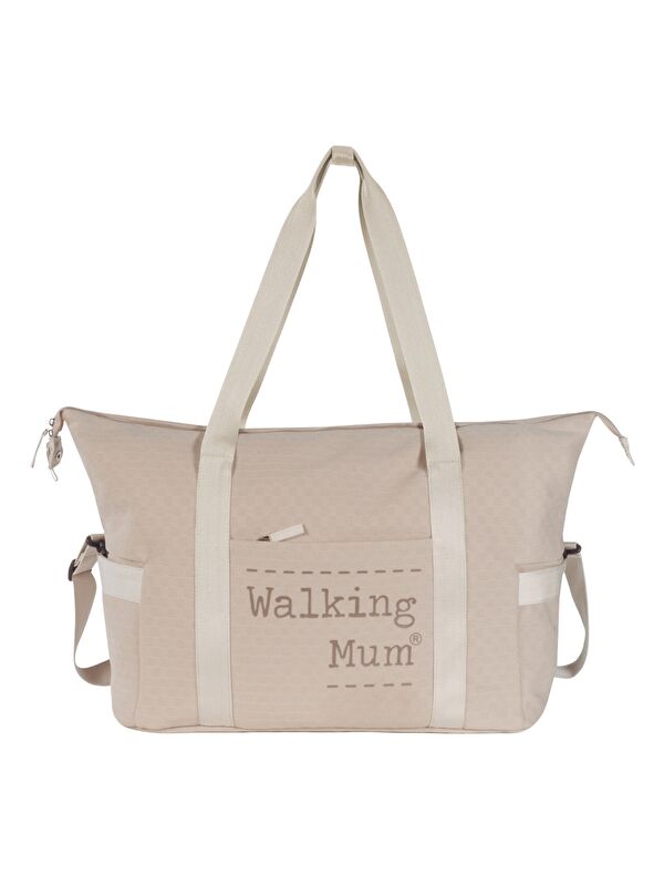 Walking Mum Eco Mum XL Bebek Bakım Seyahat Çantası Apricot