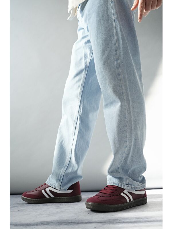 GARCİA Unisex Ortopedik Günlük Bağcıklı Yürüyüş Koşu Sneaker Spor Ayakkabı - Görsel 6