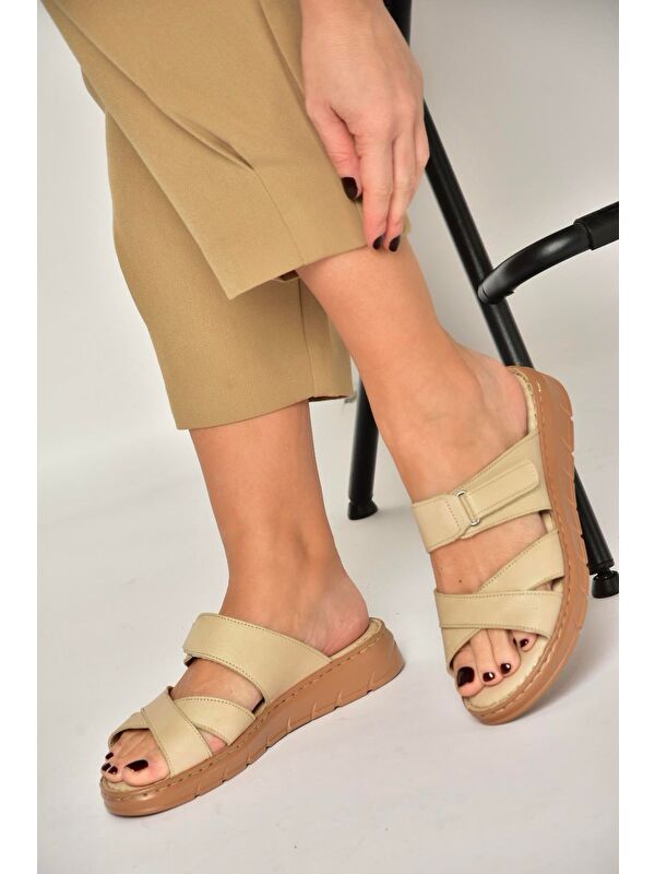 Fox Shoes Siyah Fox Shoes Terlik Kadın Y555532503