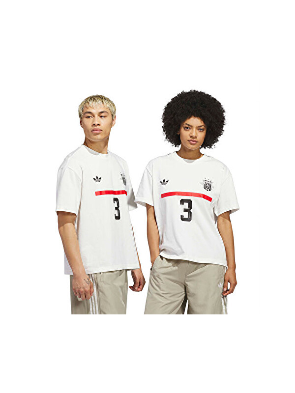 Adidas Defender Tee Unisex Basketbol Tişörtü KB7848 Beyaz