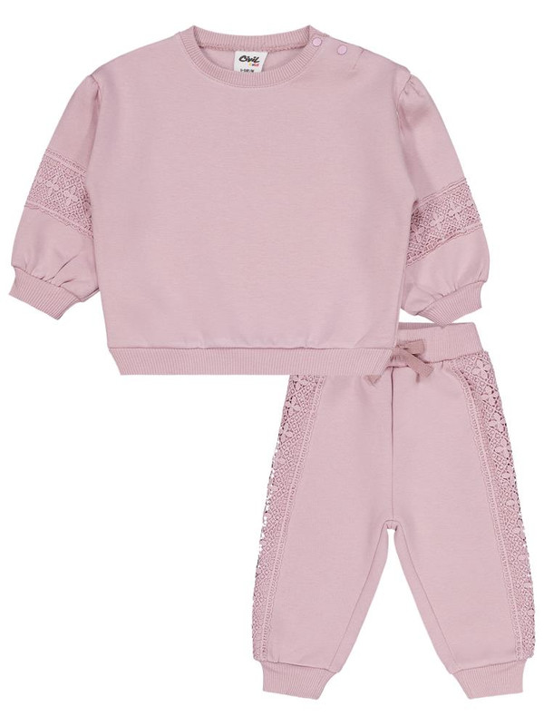 Civil Baby Dantelli 6-18 Ay Takım