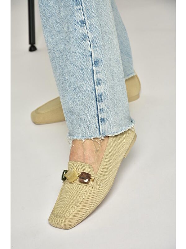 Fox Shoes Kahverengi Fox Shoes Babet Kadın Y820400304