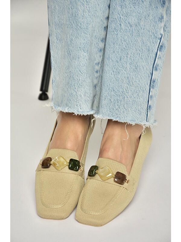 Fox Shoes Kahverengi Fox Shoes Babet Kadın Y820400304