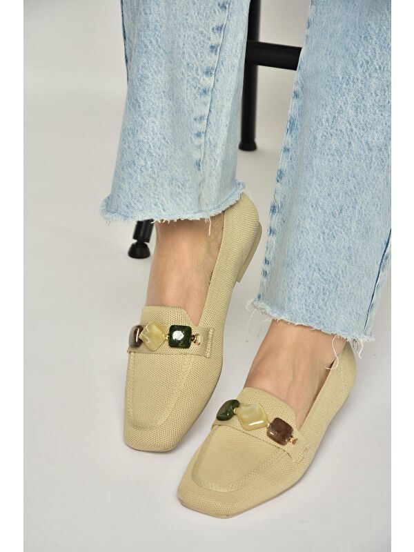 Fox Shoes Kahverengi Fox Shoes Babet Kadın Y820400304