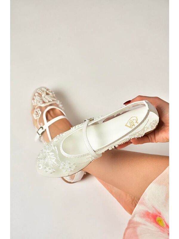 Fox Shoes Bordo Fox Shoes Babet Kadın Y726330115