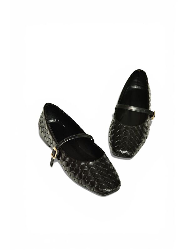 Fox Shoes Beyaz Fox Shoes Babet Kadın Y726368209