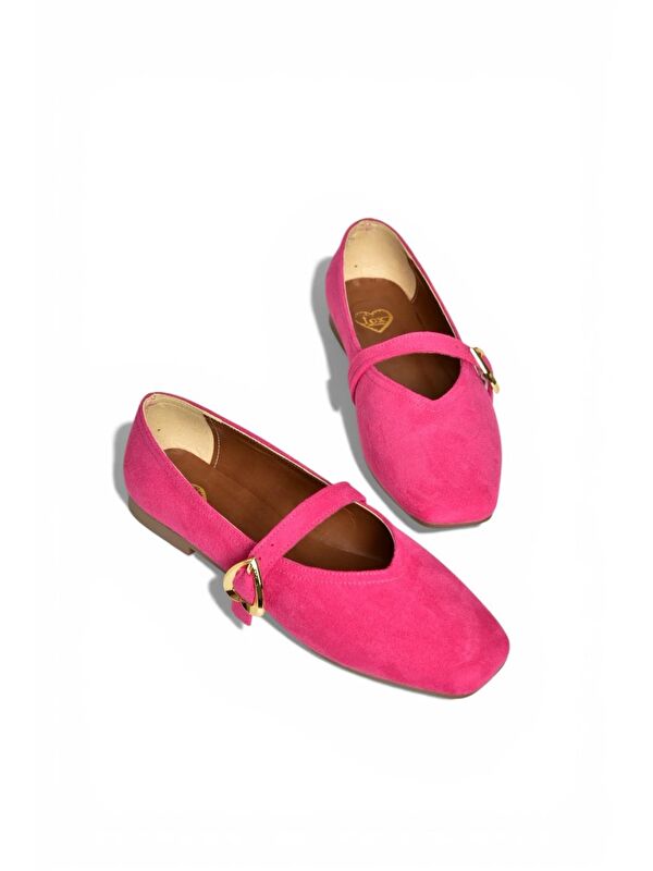 Fox Shoes Pembe Fox Shoes Babet Kadın Y726632602