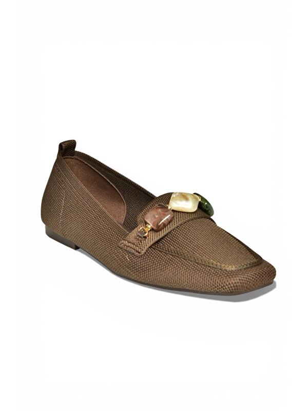 Fox Shoes Kahverengi Fox Shoes Babet Kadın Y820400304