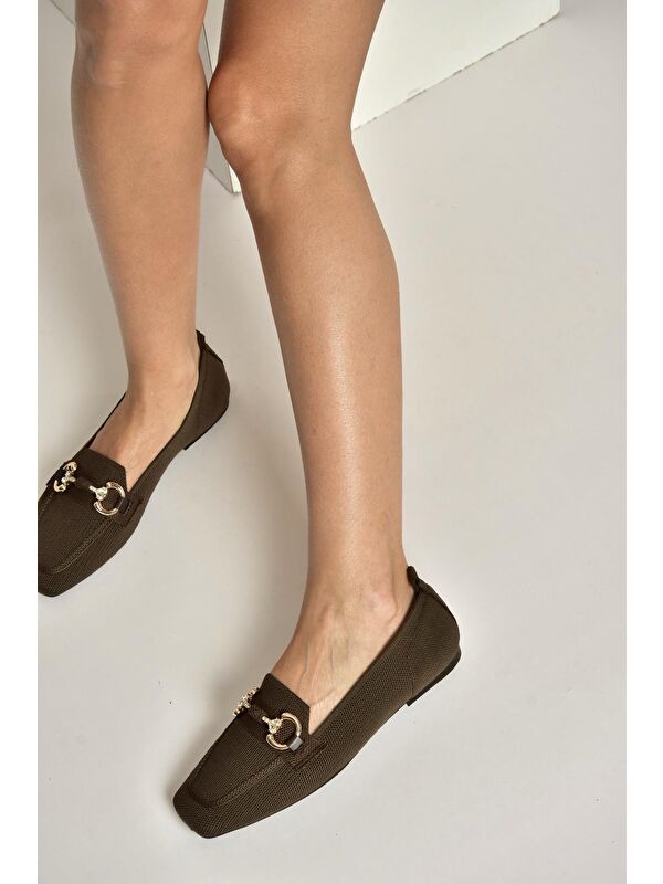 Fox Shoes Kahverengi Fox Shoes Babet Kadın Y820400104
