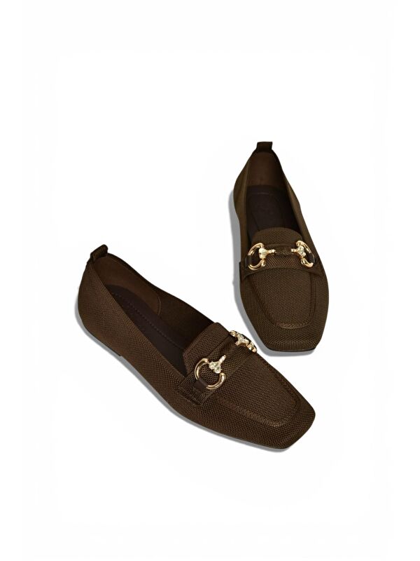 Fox Shoes Kahverengi Fox Shoes Babet Kadın Y820400104