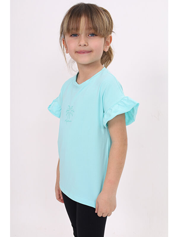 Toontoykids Kız Çocuk Baskılı Tişört