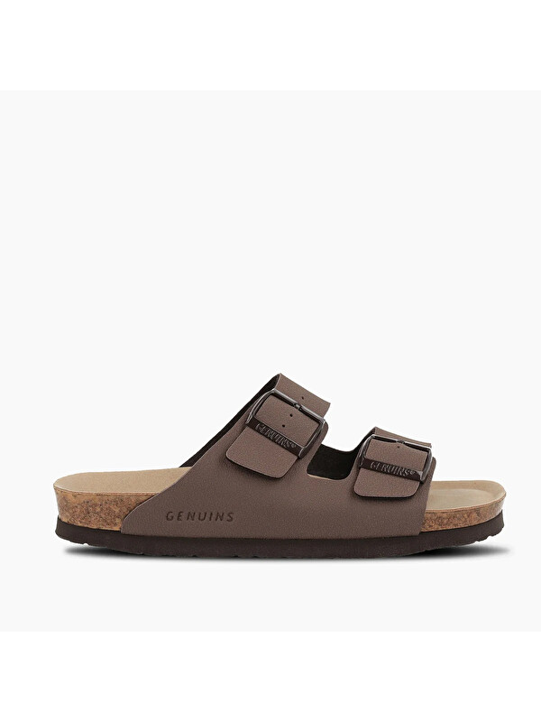 Genuins Erkek Terlik HAWAII G104359 Vegan Mocca
