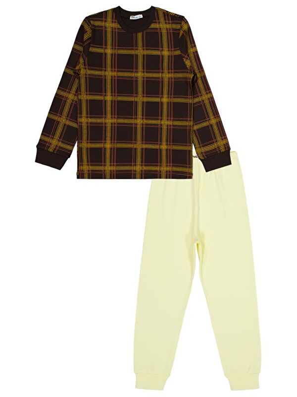 Civil Boys Ekose li 6-9 Yaş Pijama Takımı
