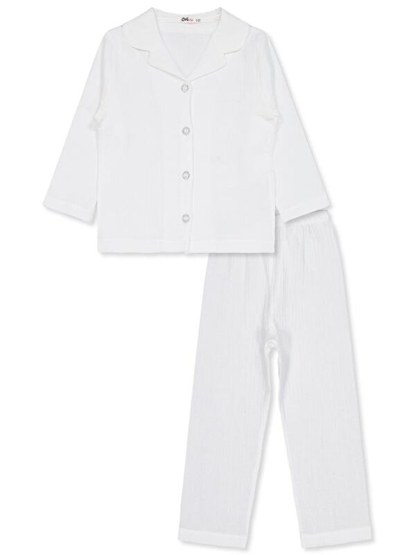 Civil Girls Düz 2-5 Yaş Pijama Takımı