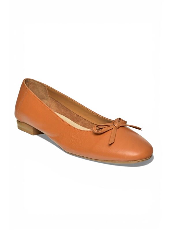 Fox Shoes Taba Kadın Babet Y398224203