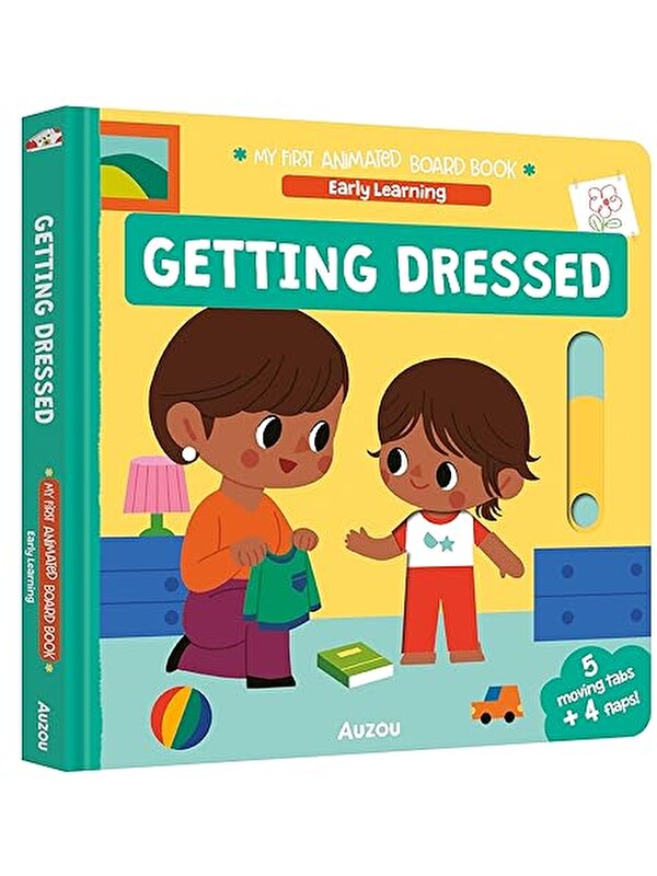 Auzou Publishing My First Animated Board Book: Getting Dressed (Early Learning)