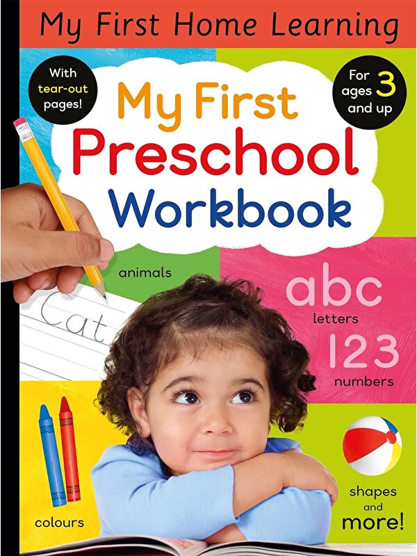 Little Tiger Press My First Home Learning: My First Preschool Workbook