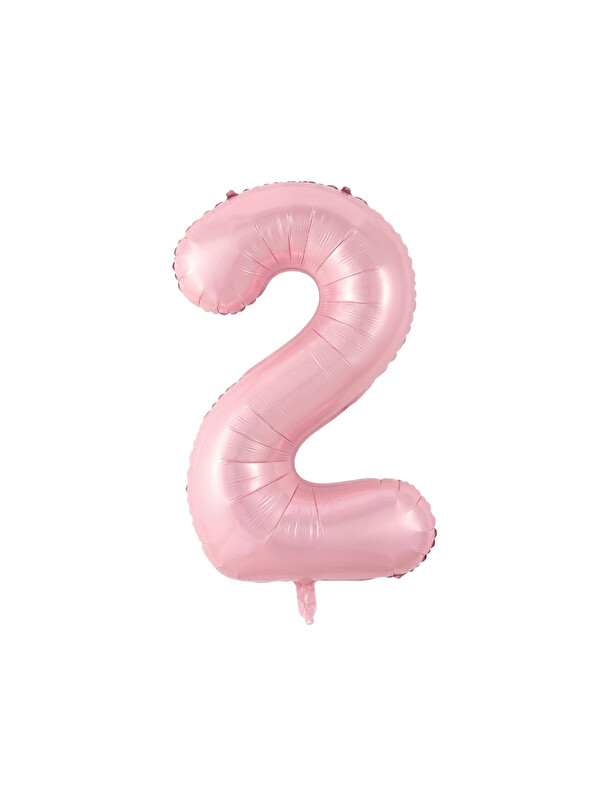 Le Mabelle Pembe 2 Rakamı Parti Balonu