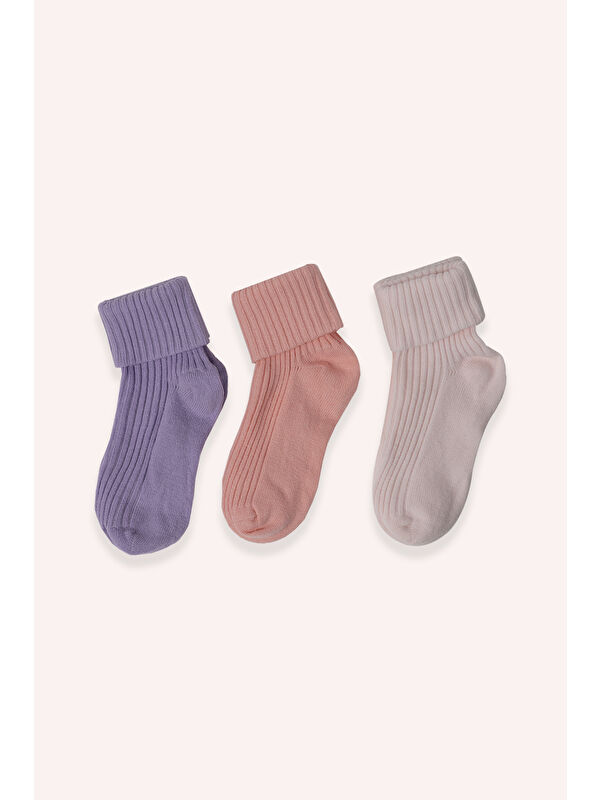 Panço Unisex Kutulu 3'lü Çorap