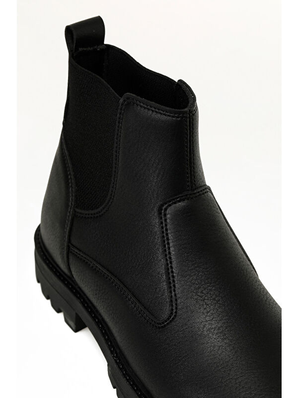 BRENDA 5PR Siyah Erkek Bot - Görsel 8