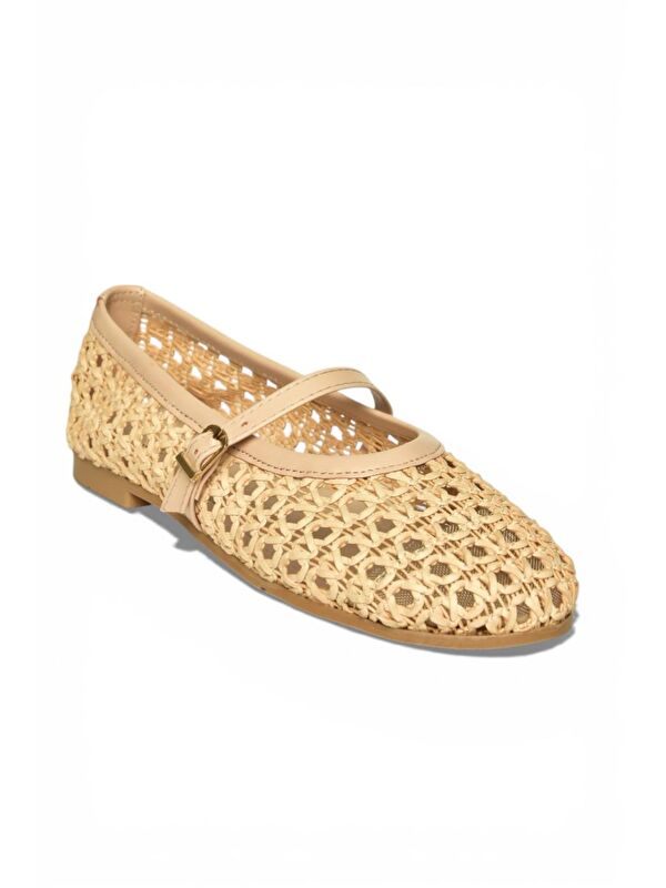 Fox Shoes Ten Kadın Babet Y267272709
