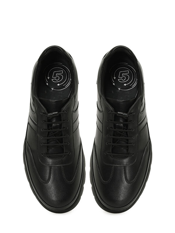 109007.M 5PR Siyah Erkek Comfort Ayakkabı - Görsel 5