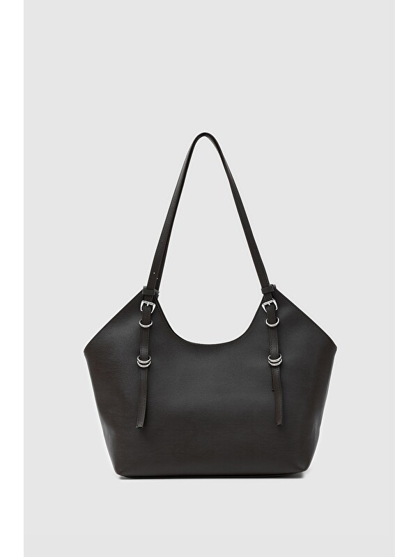 Shulebags Pigalle Salaş Omuz Çantası Kahve