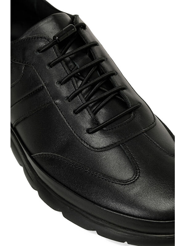 109007.M 5PR Siyah Erkek Comfort Ayakkabı - Görsel 8