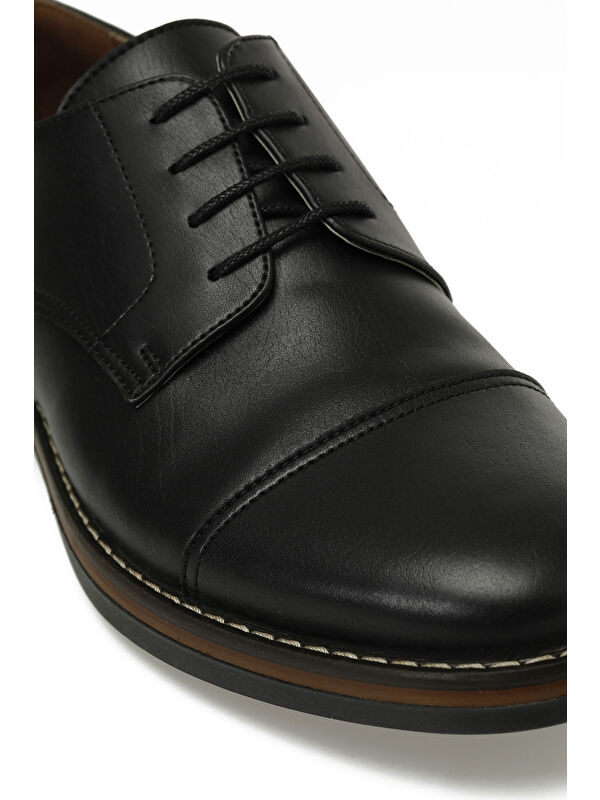 AYBAS JJ 5PR Siyah Erkek Klasik Ayakkabı - Görsel 8