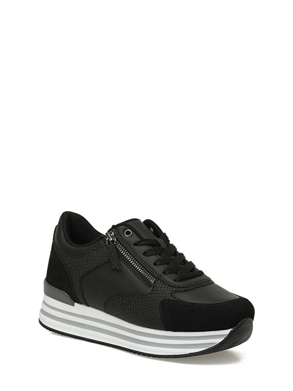 ANNA W 5PR Siyah Kadın Sneaker - Görsel 3