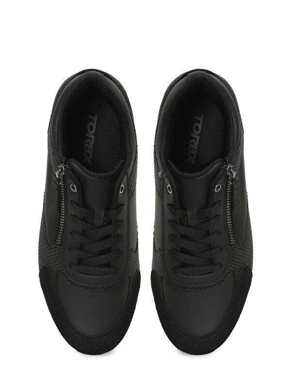 ANNA W 5PR Siyah Kadın Sneaker - Görsel 5