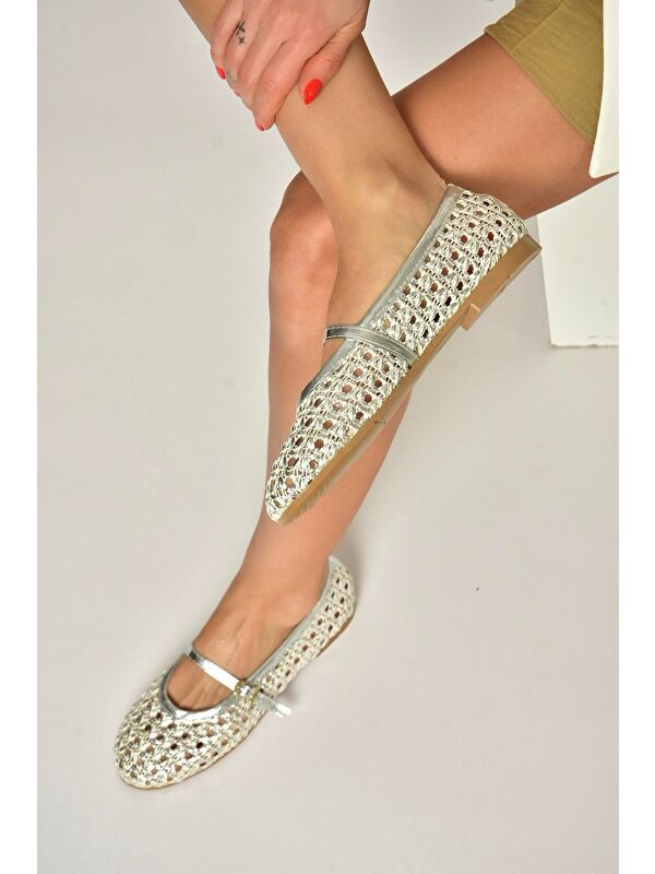 Fox Shoes Sarı Fox Shoes Babet Kadın Y267272709