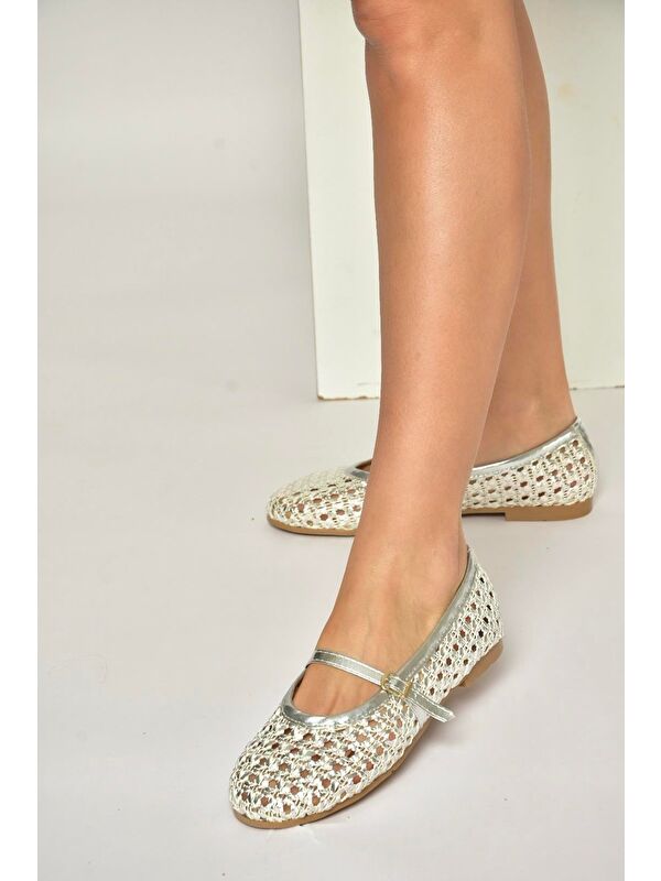 Fox Shoes Sarı Fox Shoes Babet Kadın Y267272709