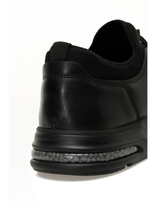 109040.M 5PR Siyah Erkek Comfort Ayakkabı - Görsel 8