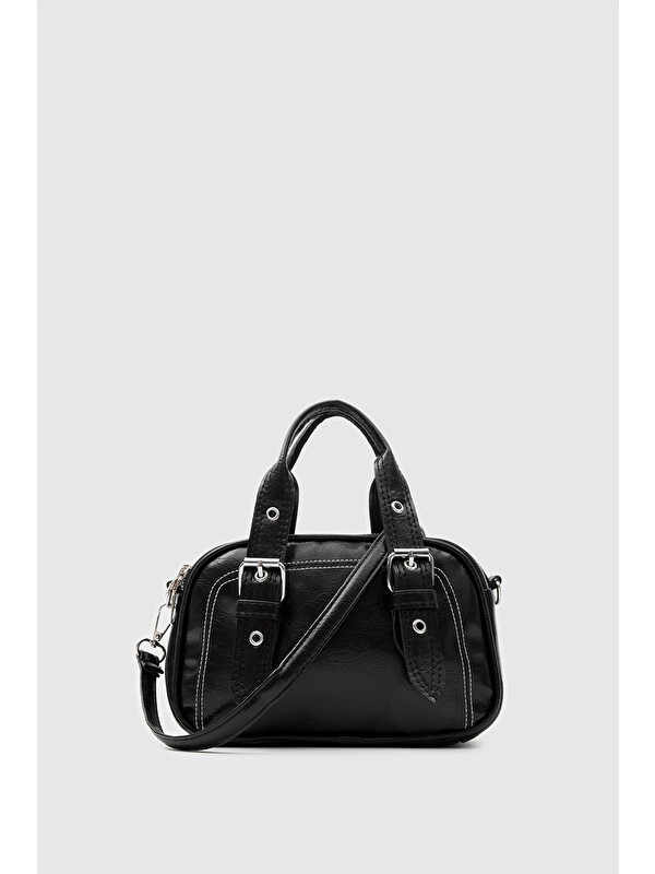 Shulebags Rode Vintage El Ve Çapraz Çanta Siyah